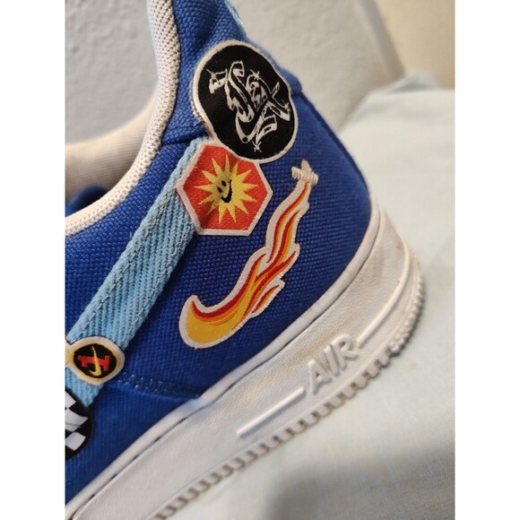 Nike Air Force 1  Low Patched Up LA DX2304-400 Size 14 Anniversary Edition - Picture 8 of 16